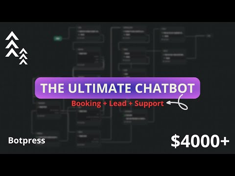 Building the ULTIMATE $4000+ Booking Chatbot Guide - Botpress Tutorial