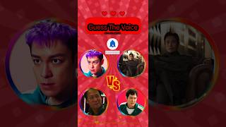 Guess The Voice Challenge! 🎙️ Thanos vs Front Man vs Gi-hun | Squid Game Quiz #shorts