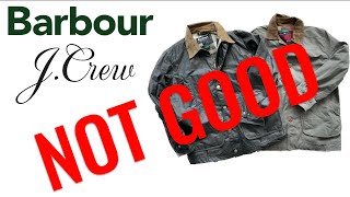 J Crew Barbour Barn jacket review - why you should NOT buy the Barbour J Crew Barn Jacket