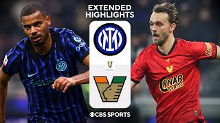 Inter vs. Venezia: Extended Highlights | Coppa Italia | CBS Sports Golazo