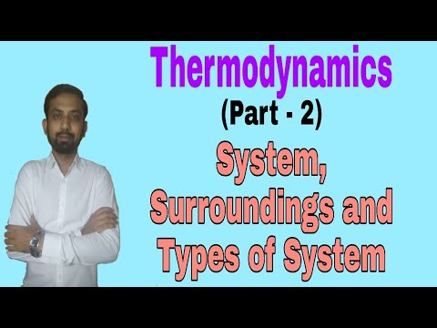 System and Surroundings l Thermodynamics