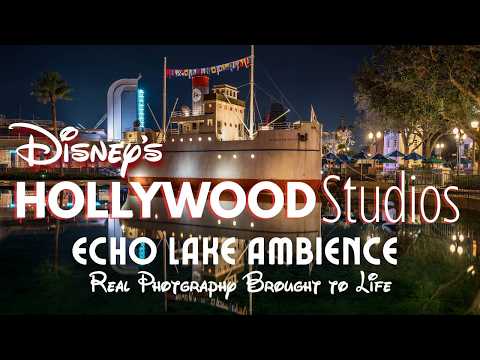 Disney’s Hollywood Studios🎬  | Relaxing  Vintage Hollywood Ambience & Music
