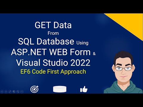 ASP.NET Web Forms With SQL Database Project In C# & Visual Studio 2022 | ASP.NET Web Forms Tutorial