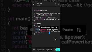 C Program - Recursion || Power Of A Number || C Language Tutorials For Beginners || C Programming