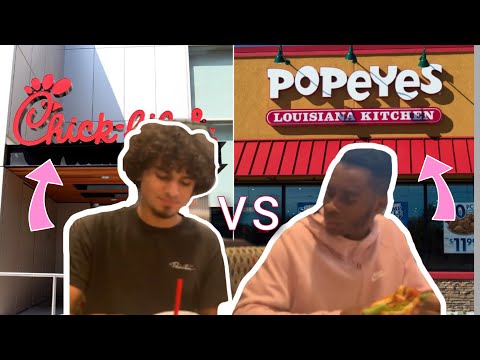 CHICK-FIL-A VS POPEYES CHICKEN SANDWICH?!? // Vlog // JustArnelle