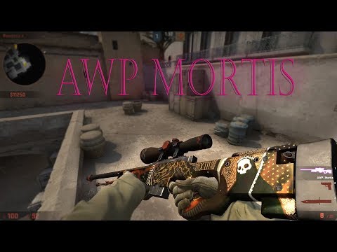 CSGO AWP Mortis Skin Showcase