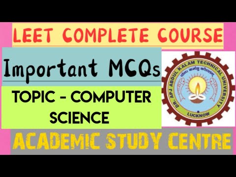 LEET IMPORTANT MCQS || LEET IMPORTANT OBJECTIVE || LEET COMPLETE COURSE || ACADEMIC STUDY CENTRE|