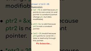 C interview Daily _ Series  11 #shorts #cprogramming #ccoding #cinterviewquestions #cpp #cplusplus