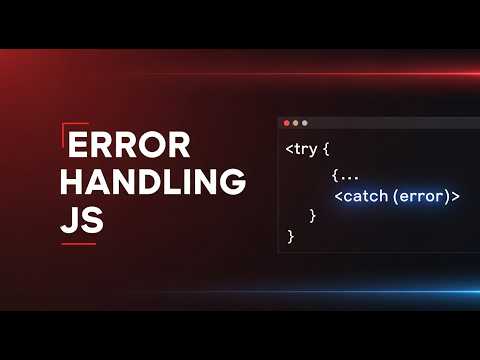 In this video we will cover Error Handling In depth | JavaScript