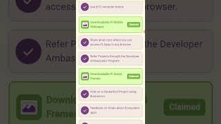 Pi network new task#viral #shorts #youtubeshorts #youtube
