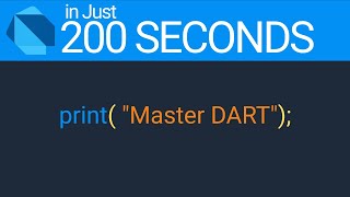 Master DART in 200 Seconds (Urdu/Hindi) | DART Programming Tutorial for Beginners