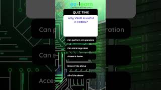 Why Every COBOL Programmer Needs to Know VSAM 💡 #mainframetraining #cobol #ezlearnglobal