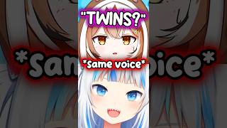 Gura and Mumei Sounds Alike #hololive #hololiveenglish #vtuber