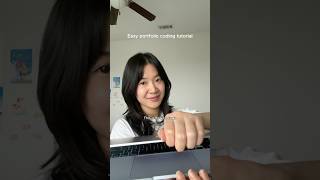 How to code your first portfolio website #coding #codingtutorial #computerscience #portfolio #html