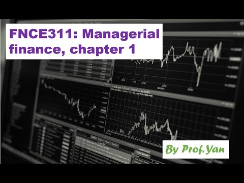 Chapter 1: Introductoin to Corporate Finance (FNCE311, Managerial Finance), R-assisted learning env