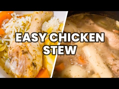 EASY AND DELICIOUS CHICKEN STEW RECIPE UNDER 30 MINUTES  #Shorts