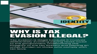 Tax Evasion: Jail for not paying taxes?