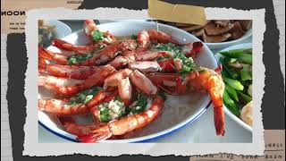 Garlic Steam Tiger Prawns
