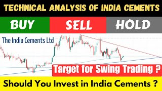 India Cements Technical Analysis - Swing Trading Target of India Cements
