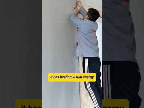 Bamboo charcoal fiber wallpanels