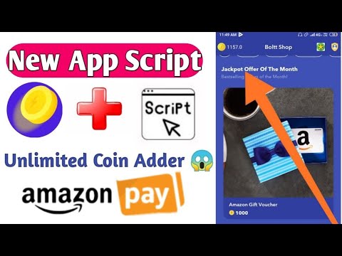 BOLTT PLAY ONLINE REFER SCRIPT UNLIMITED REFER AND LOOT 500+500+500 AMAZON VOUCHER 😳