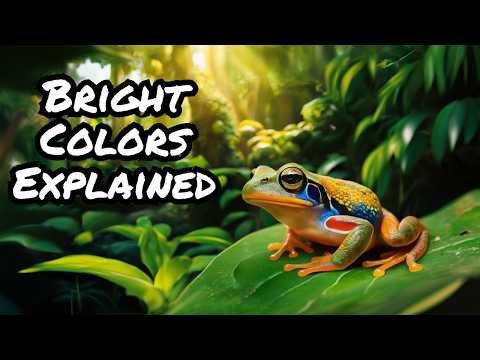 Why Do Jungle Frogs Have Such Bright Colors ?