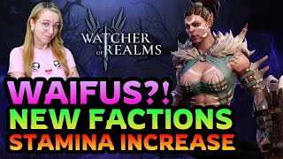 Dev Q&A 💥 Stamina Issues, Skins, Factions & MORE discussed 💡 Dev Insights ✤ Watcher of Realms