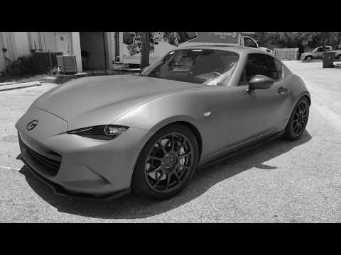 Custom color change Blue Mazda Miata - Ft Lauderdale Car Wraps