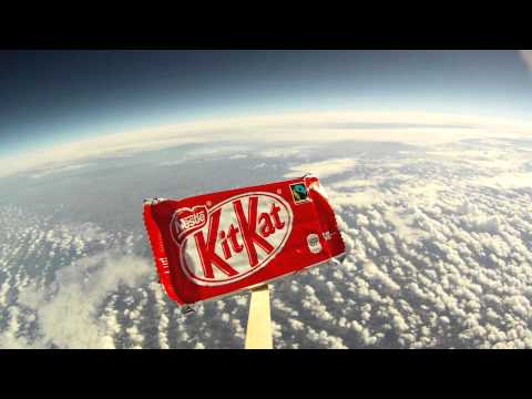 Kit Kat Goes To Space! #BreakFromGravity