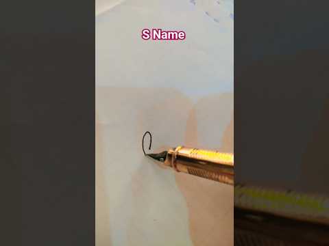 S letter  💕 | s love status #shorts #viral #trending #calligraphy