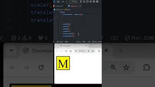 CSS transform matrix property