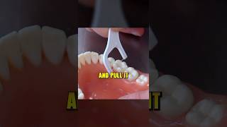The Right Way to Floss Your Teeth