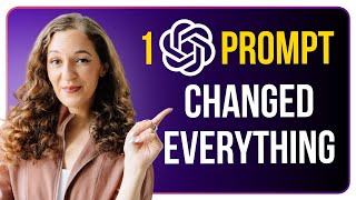 This ONE AI Prompt Dramatically Increased the Quality of Output and Took ChatGPT to the Next Level!