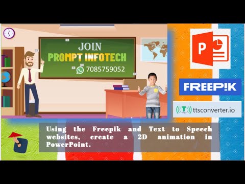 Power-Point Morph Presentation, using PhotoShop, Text To Speech & freepik