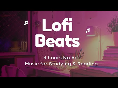 LoFi Chill Beats – Relax, Study, or Read | No Ads | Calm Background Music