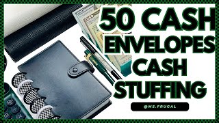 💰 CASH STUFFING 2025 | 50 & 100 Envelope Savings Challenge + 52 Week Challenge | Watch Me Save BIG!