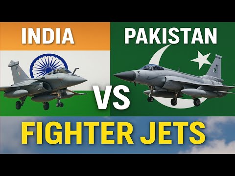 India vs Pakistan Fighter Jets Comparison 2025 | Rafale vs JF-17 | Military Power Analysis
