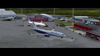 P3D Arrived to Kiruna Airport ESNQ
