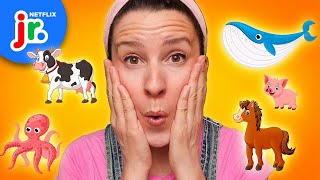 Sort the Animals with Ms. Rachel! 🐙🐴 Ms. Rachel | Netflix Jr