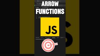 JavaScript Arrow Functions #javascript #programming #coding
