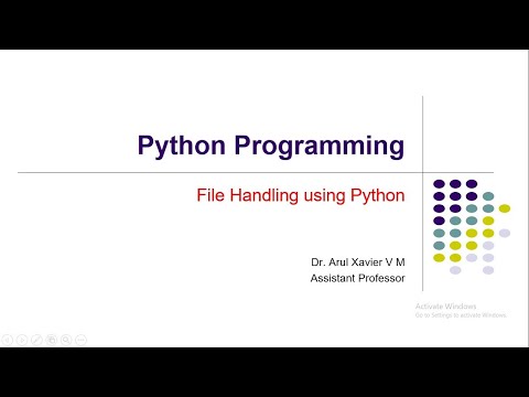File Handling in Python Programming