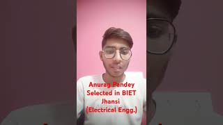 Anurag Pandey || Selected in BIET Jhansi (Electrical Engg.) @PolytechnicPathshala