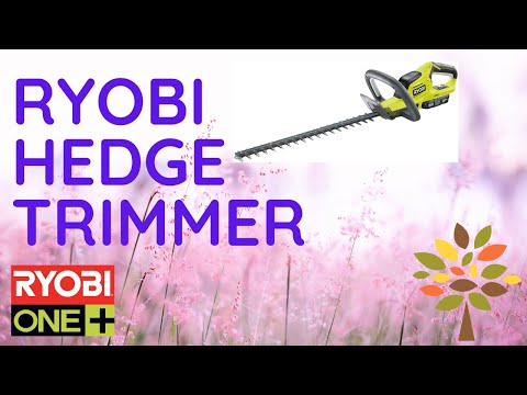 Ryobi ONE+ 18V 45cm Cordless Hedge Trimmer Kit RHT184513S Unboxing