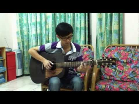 愛你 (Kimberley陳芳語) --  JoeSiang 卓祥 ♪  (Percussive Fingerstyle 吉他版)