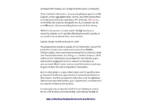 Difference Between Hadoop Big Data Cassandra Mongo