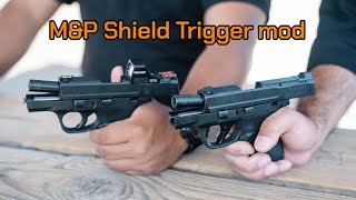 M&P Shield Trigger mod
