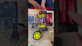 Arduino car project #arduino #arduinoproject #tiktok #stem #shorts #diy