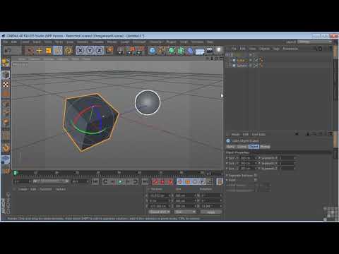 Cinema 4d, Object Hierarchy And Parenting
