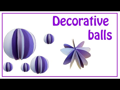 How to make a Decorative Ball