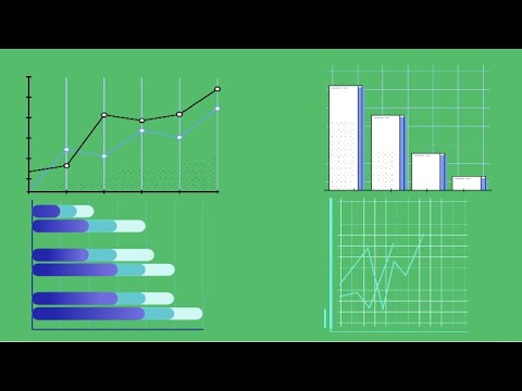 13 styles of Graph l green screen l green screen videos HD